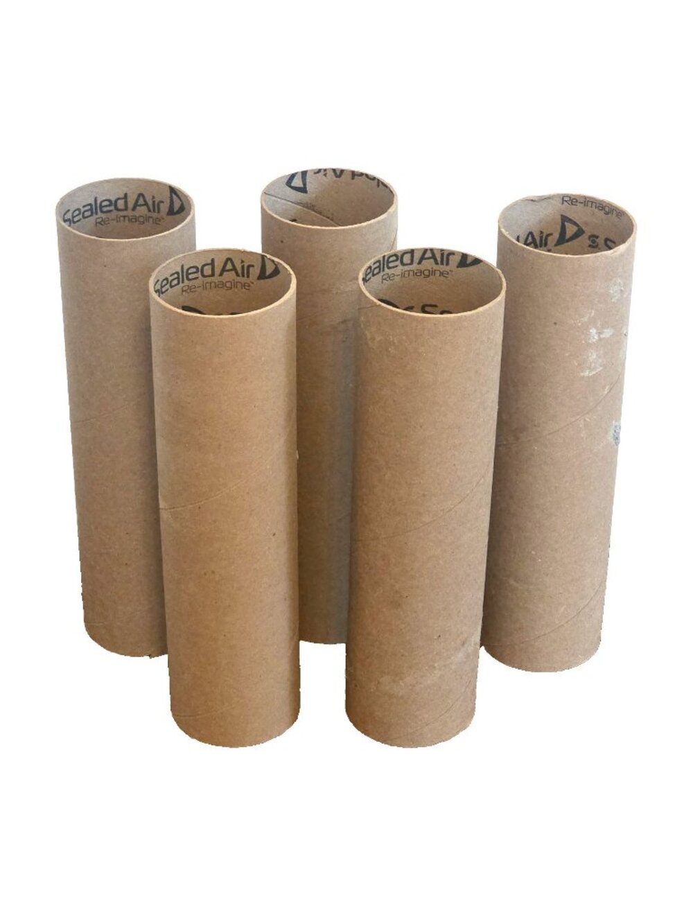 5 Heavy Duty Thick Cardboard Tubes for Crafts Crafting Sturdy 11.75" x 3"